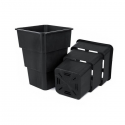 Maceta Negra Air Max Pot 20x20x27 7lt 1 unidad