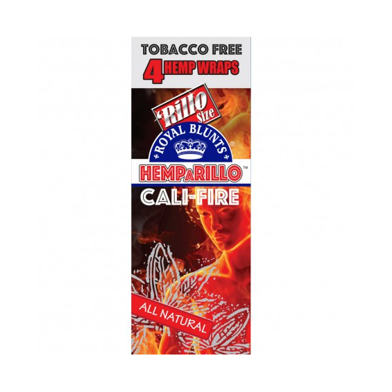 Royal Blunt HEMPaRILLO CALI-FIRE ( 4 HOJAS ) Juicy Jay Blunts