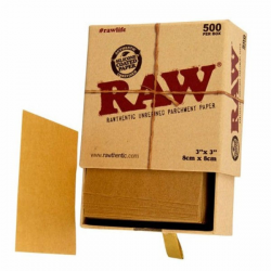 Caja RAW Papel Pergamino (500 uds)  BHO-CERAS