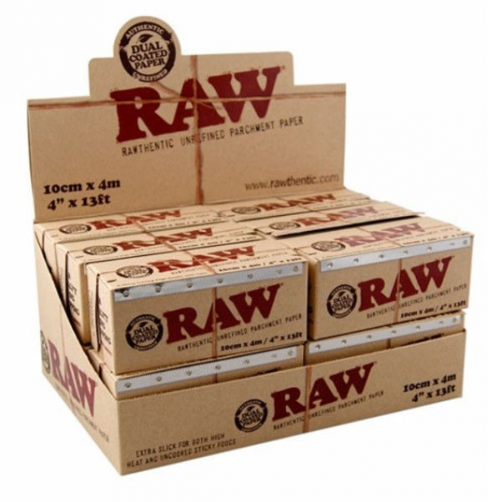 Caja RAW Pergamino Rollo Pequeño (12 unid)  BHO-CERAS