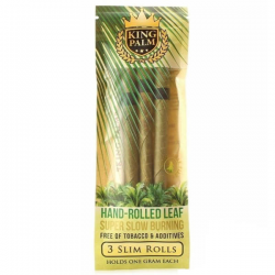 Papel King Palm Cones - 3 Slim rolls  Blunts