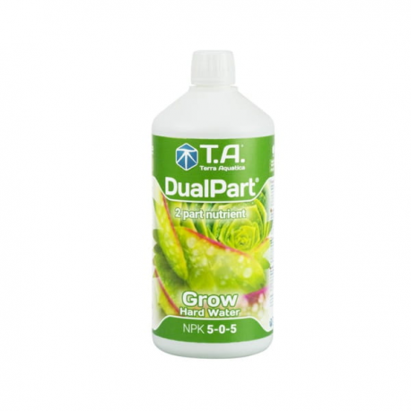 DualPart Grow Hard Water 1LT Terra Aquatica GENERALS HYDROPONICS EUROPE GHE