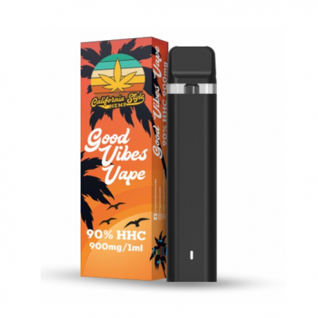 Vaper desechable HHC Gelato 1ml Good Vibes Iguana CBD Vapeador desechable