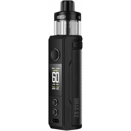 Voopoo Drags2 2500MaH-bLACK 60W 5ML RESISTENCIA pHp x 0.2OHM  VOOPOO