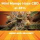 Flores CBD 28% + Nano 9 Mini Mango Haze 3gr Cannabis Innovation  Flores CBD